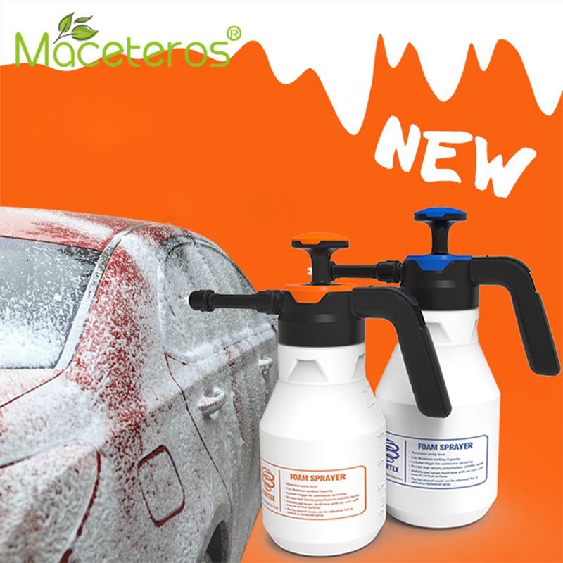 2L Car Wash Foam Sprayer Foam Watering Can Pressure Pump Air Pressure Car  Wash Watering Nozzle Household Cleaning Tools From Niumou, $42.88